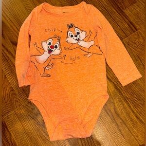 Chip & dale baby onesie
